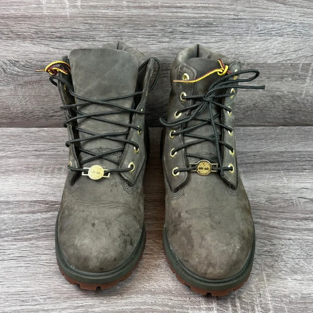 Timberland Primaloft 200 Gram Boots Boys 5.5 Rebotl Waterproof Shoes A5NBX FLAWS
